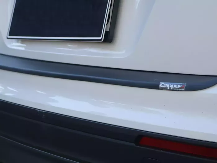 Накладка на задній бампер VW Tiguan II / Allspace (16-23) - ABS (чорна) 8