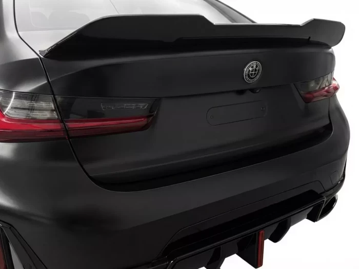 Спойлер багажника BMW 3 G20 (18-22) – PSM-стиль (чорний) 7