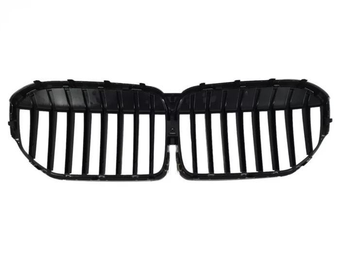 Решётка BMW 7 G11 / G12 LCI (19-22) - одинарные ребра (хром) 3