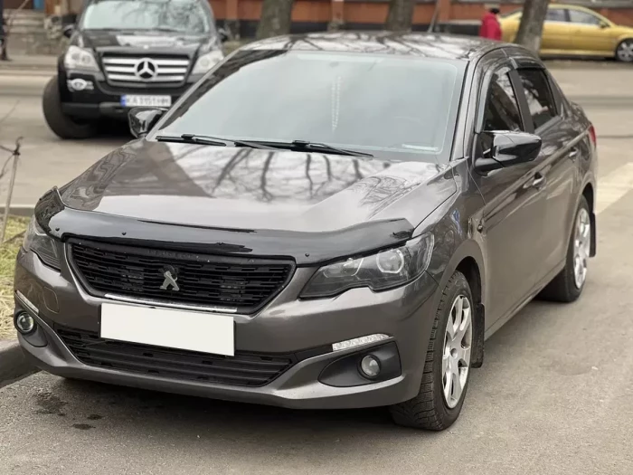 Кришки дзеркал Citroen C-Elysee / Cactus / Peugeot 301 - Batman-стиль (чорні) 7