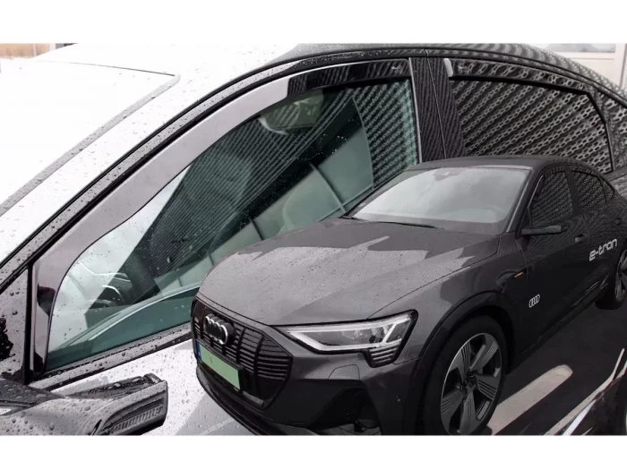 Дефлектори вікон Audi e-tron / Q8 e-tron Sportback (20-25) - Heko (вставні) 4
