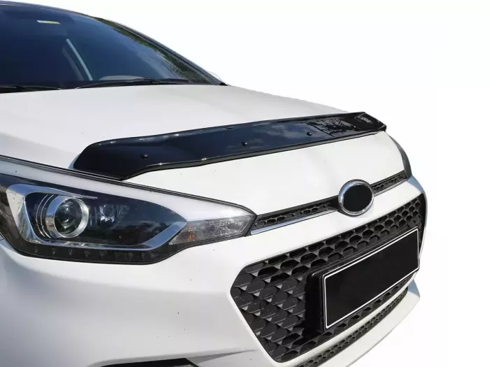 Дефлектор капота Hyundai i20 II (GB; 14-20) - Cappafe 6