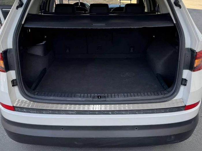 Накладка на бампер Skoda Kodiaq I (07-23) - Omsa (матовая) 4