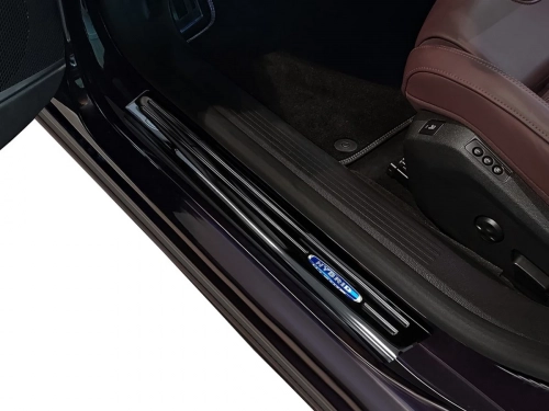 Накладки на пороги Peugeot 508 II (R83; 19-) - Avisa (чорні) 4