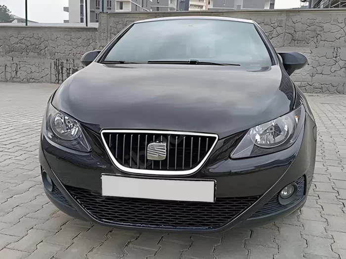 Накладки на зеркала Seat Ibiza IV (6J; 08-17) / Leon II (1P; 09-12) - Bat стиль (чёрные) 8