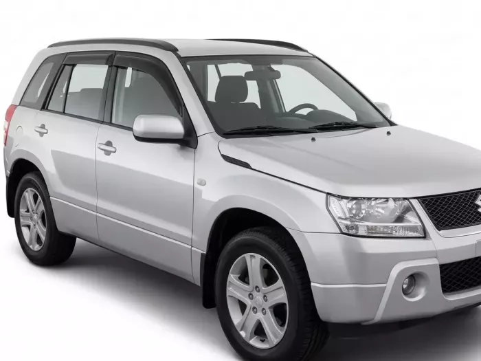 Дефлекторы окон Suzuki Grand Vitara II (JT; 05-17) - Hawk (накладные) 8