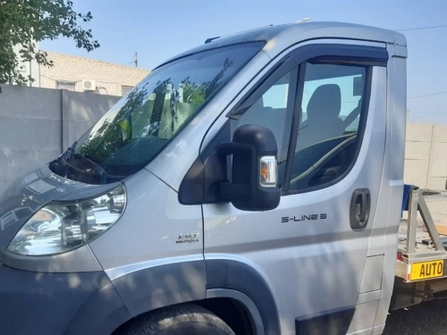 Дефлектори вікон Citroen Jumper II (06-) - Sunplex (накладні) 3