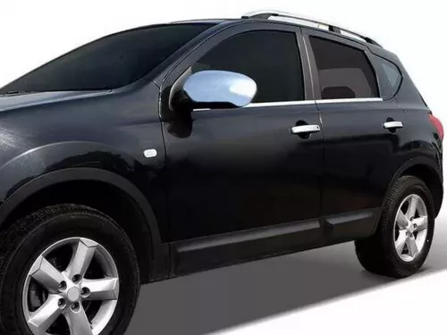 Хром накладки на ручки Nissan Qashqai I J10/+2 (07-13) - під сенсори 4