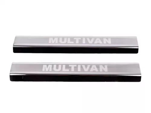 Накладки на дверні пороги VW T5 Multivan (03-15) - Carmos 2