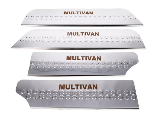 Накладки на внутренние пороги VW T4 Multivan (90-03) - Carmos (4 шт) 1