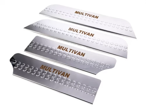 Накладки на внутренние пороги VW T4 Multivan (90-03) - Carmos (4 шт) 2