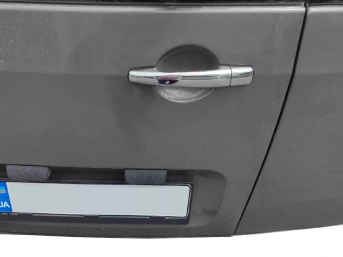 Хром накладки на ручки Fiat Scudo II (07-15) - Carmos (4 шт) 4