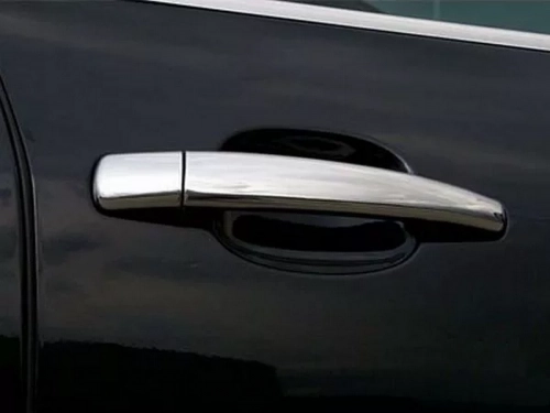 Хром накладки на ручки Peugeot 407 (04-11) - Omsa Line 3