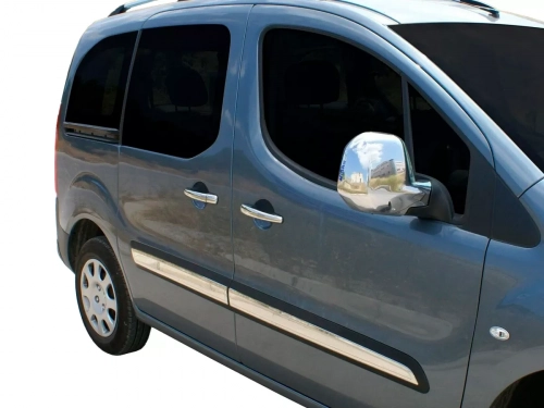 Хром молдинги дверные Citroen Berlingo II (08-18) - Omsa Line 4