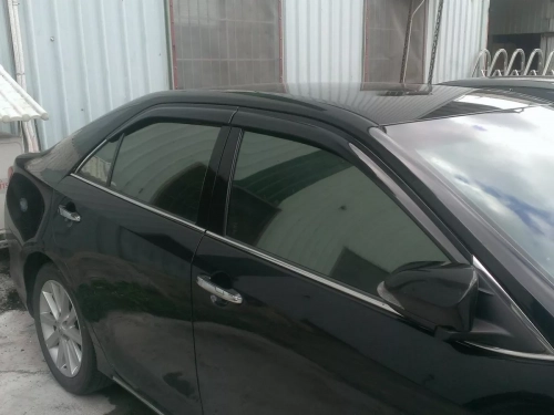 Дефлектори вікон Toyota Camry XV60 (14-18) USA - Hic (накладні) 3