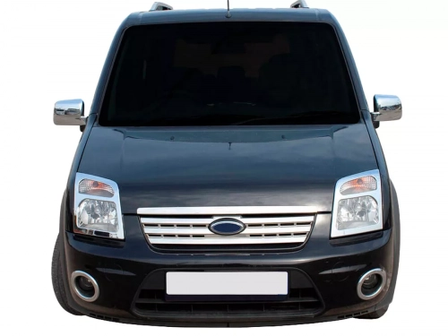 Хром накладка на решітку Ford Connect I (09-13) рестайлінг - Omsa Line 4