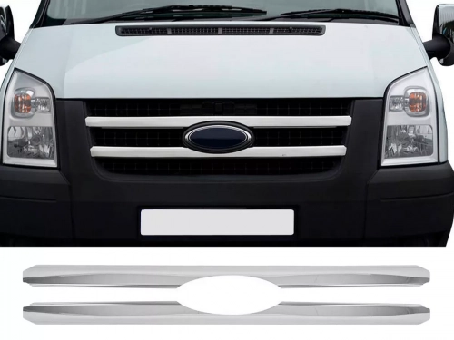 Хром накладки на решітку Ford Transit Mk7 (06-13) - Omsa Line 1