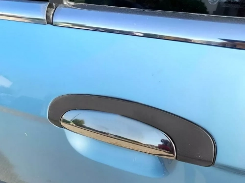 Хром накладки на ручки Hyundai Getz (02-11) - Omsa 3