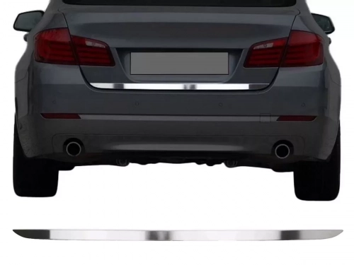 Хром на кромку багажника BMW 5 F10 (10-17) - Omsa 1