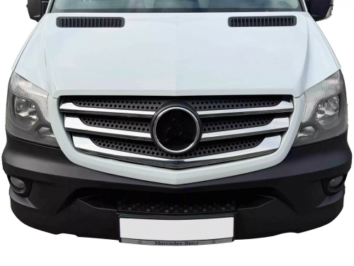 Хром накладки на решётку Mercedes Sprinter W906 (13-18) - Omsa 4