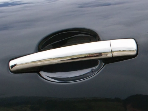 Хром накладки на ручки Peugeot 4007 (07-12) - Omsa (із сенсорами) 4