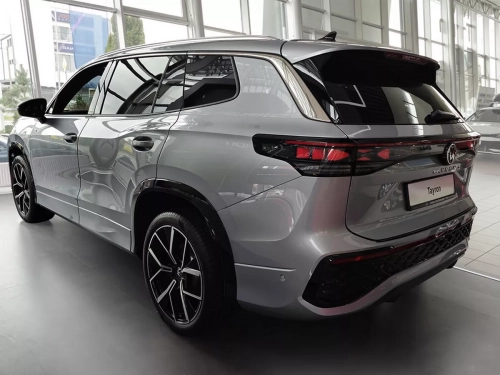 Накладка на задній бампер VW Tayron II (24-) - Avisa (графітова) 8