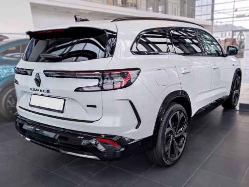 Накладка на задний бампер Renault Espace VI (23-) - Avisa (чёрная) 7