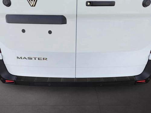 Накладка на задній бампер Renault Master IV (XDD; 24-) - Avisa (чорна) 6
