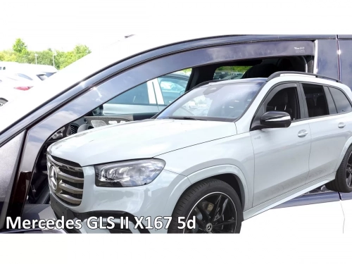 Дефлектори вікон Mercedes GLS X167 (20-) - Heko (вставні) 3