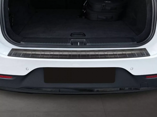 Накладка на задний бампер Mercedes EQE SUV I (X294; 23-) - Avisa (графитовая) 5