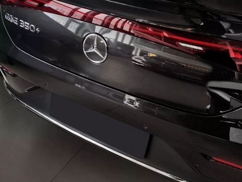 Накладка на задний бампер Mercedes EQE I (V295; 22-) - Avisa (серебряная) 6