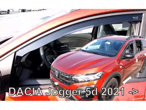 Дефлектори вікон Dacia Jogger (22-) - Heko (вставні) 3