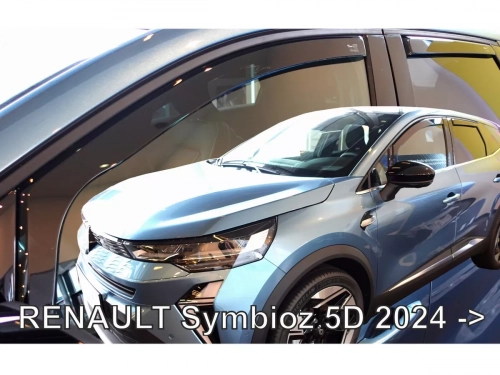 Дефлектори вікон Renault Symbioz (24-) - Heko (вставні) 4
