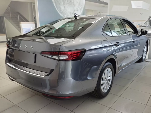 Накладка на задній бампер Skoda Superb IV (3Y; 2024+) Liftback - Avisa (срібна) 8