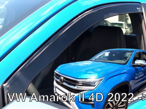 Дефлектори вікон VW Amarok II (NF; 22-) - Heko (вставні) 3