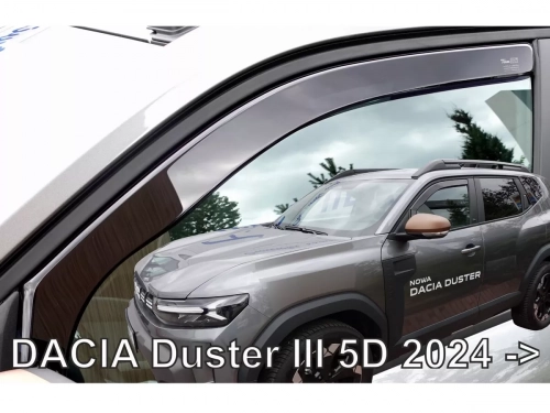 Дефлекторы окон Dacia Duster III (24-) - Heko (вставные) 3