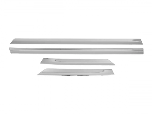 Хром молдинг дверной Nissan Qashqai I (J10; 07-13) - Omsa 3