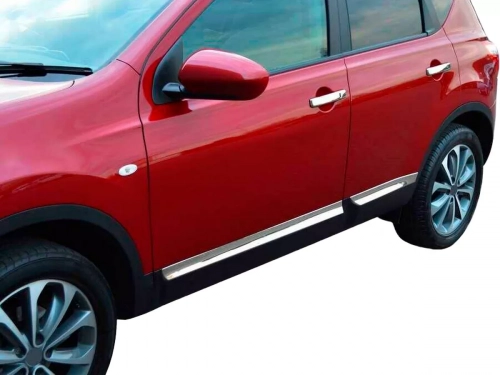 Хром молдинг дверной Nissan Qashqai I (J10; 07-13) - Omsa 5