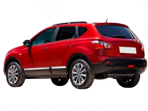 Хром молдинг дверной Nissan Qashqai I (J10; 07-13) - Omsa 6