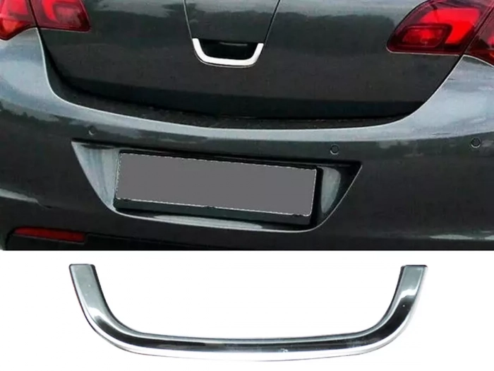 Хром накладка на заднюю ручку Opel Astra J (09-15) 5D Htb - Omsa 1
