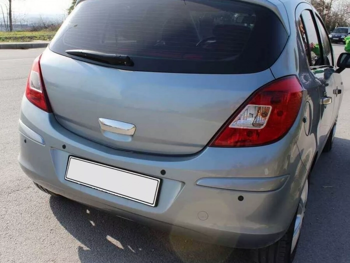 Хром накладка на заднюю ручку Opel Corsa D (06-14) - Omsa 4