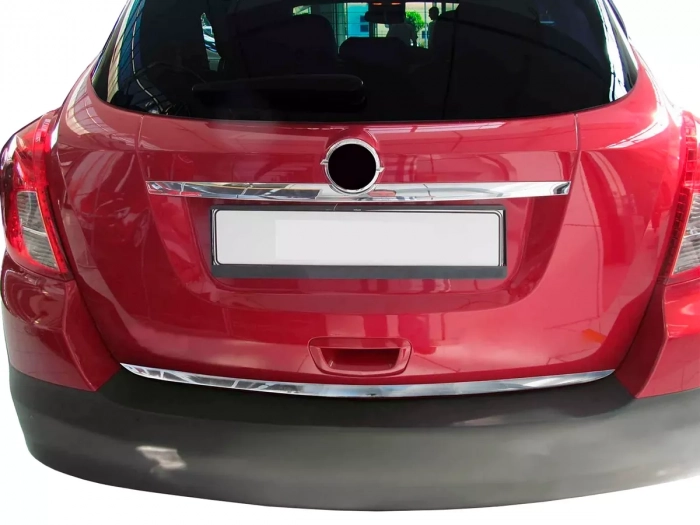 Хром на кромку багажника Opel Mokka A (12-19) - Omsa 4