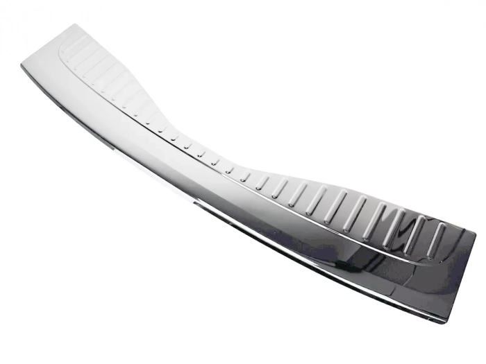 Накладка на задній бампер Renault Megane IV (16-24) Універсал - Nitto (хром) 1