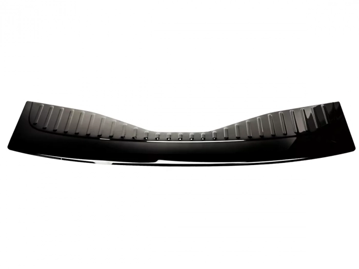 Накладка на задній бампер Renault Megane IV (16-24) Універсал - Nitto (чорний хром) 3