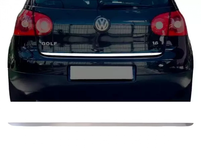 Хром на кромку багажника VW Golf V (03-08) 5D Htb - Omsa 1
