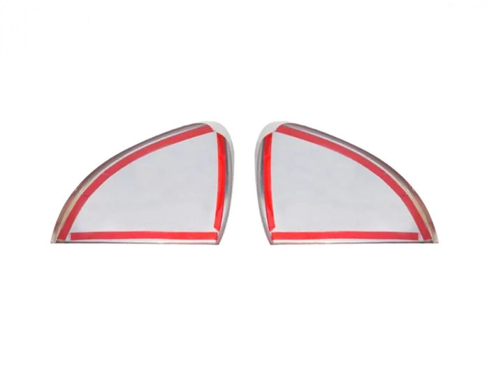 Хром накладки на зеркала VW Golf VII (12-20) - Nitto 2