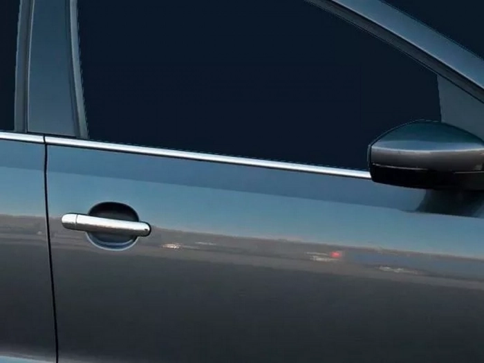 Хром накладки на ручки VW Polo V (09-17) - Omsa 4