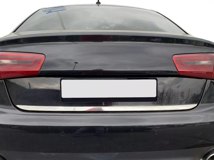 Хром на кромку багажника Audi A6 C7 (11-18) Sedan - Omsa 6