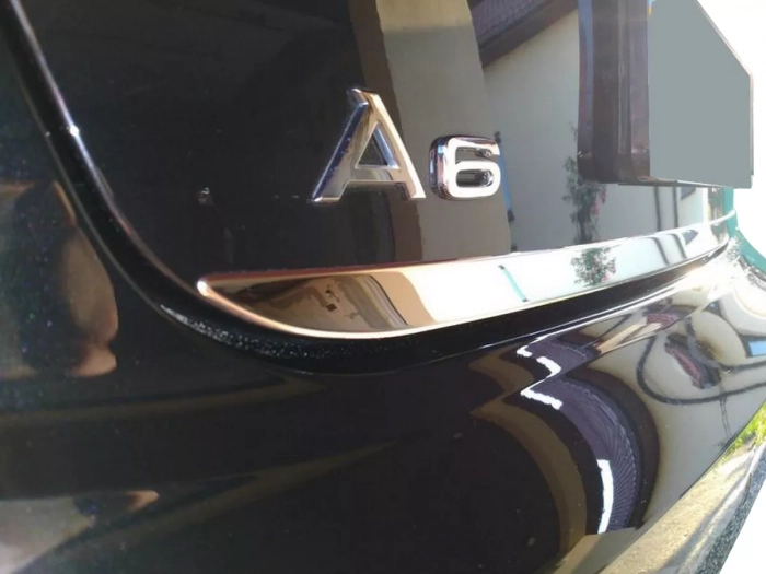 Хром на кромку багажника Audi A6 C7 (11-18) Sedan - Omsa 7