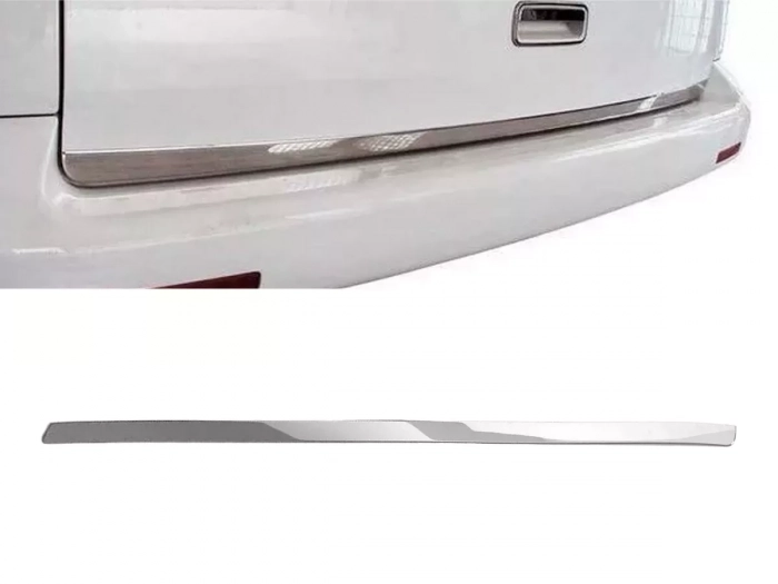 Хром на кромку багажника VW T5 / T5+ (03-15) 1 подъемная дверь - Omsa 1
